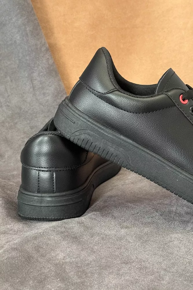 Купить Кеды мужские, цвет черный, 248RR191 - Фото №4