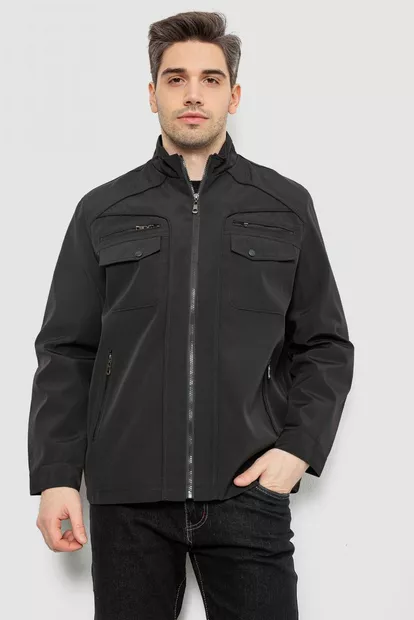 Куртка чоловіча демісезонна, колір чорний, 244R316K