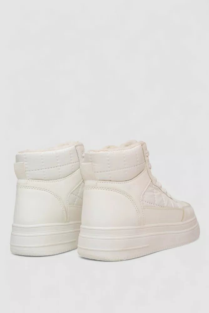 Купити Кросівки жіночі зимові, колір білий, 248RBB09 оптом - Фото №4