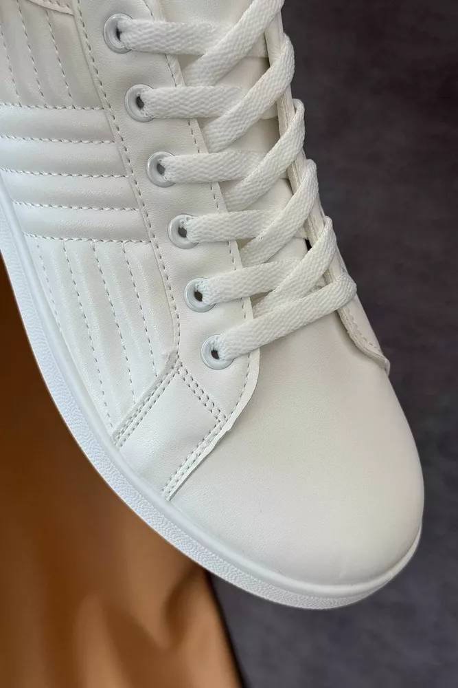 Купить Кеды мужские, цвет белый, 248RR222 - Фото №2