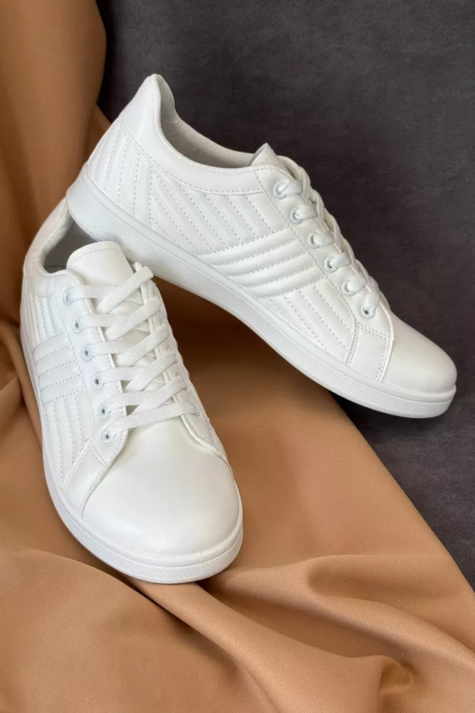 Купить Кеды мужские, цвет белый, 248RR222 - Фото №4