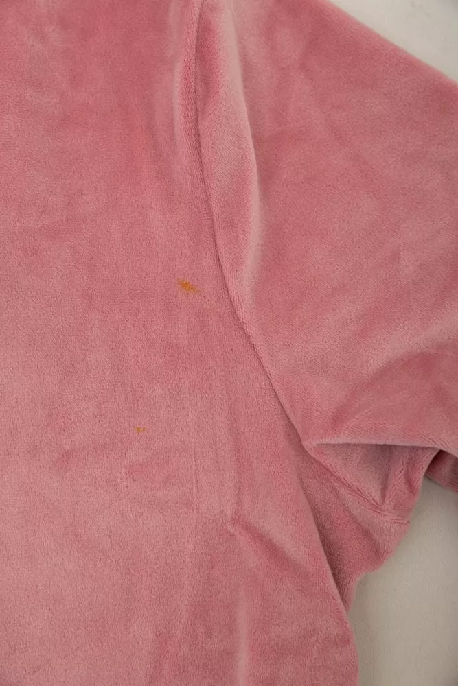 Купить Спортивный костюм женский велюровый  -уценка, цвет розовый, 238R58570-U-15 - Фото №7