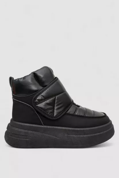 Дутики женские зимние на меху, цвет черный, 248RLM10