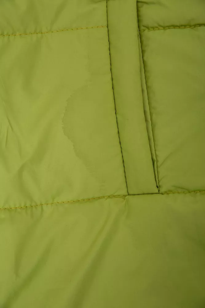 Купить Жилет женский демисезонный  -уценка, цвет фисташковый, 257R95-U-2 - Фото №7