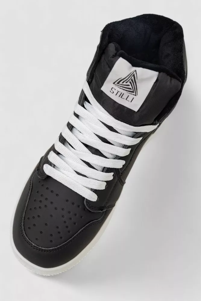 Купить Кроссовки мужские зимние на меху  -уценка, цвет черно-белый, 248RH1010-U-8 - Фото №2