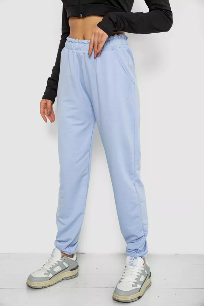 Купить Спортивные штаны женские  -уценка, цвет лавандовый, 238R325-U-5 - Фото №3