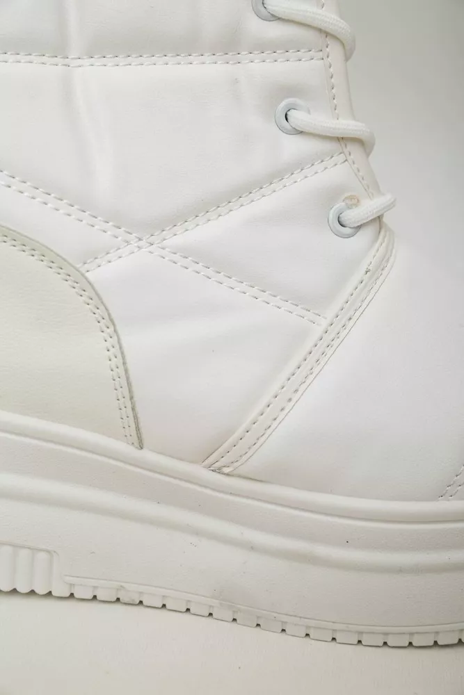 Купить Ботинки зимние женские на меху  -уценка, цвет белый, 248RAM017-U-3 - Фото №8