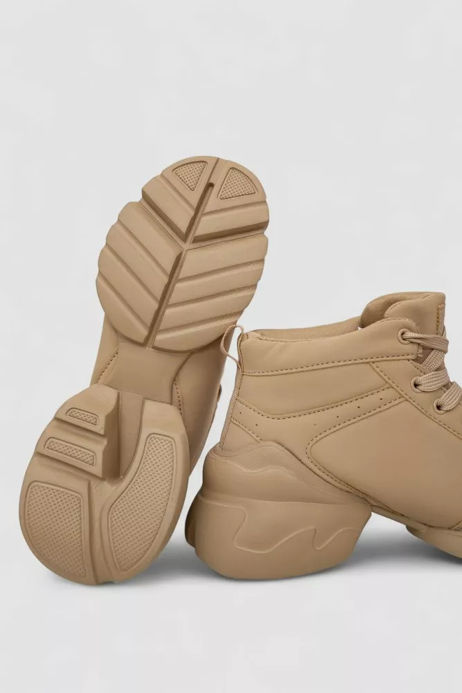 Купить Кроссовки женские  -уценка, цвет бежевый, 248RST156-U - Фото №5