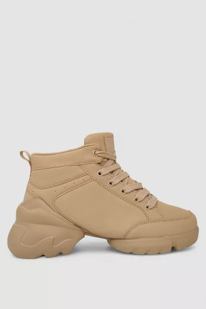 Кроссовки женские  -уценка, цвет бежевый, 248RST156-U