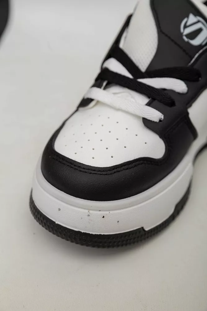 Купить Кроссовки женские  -уценка, цвет бело-черный, 256RCR-2-5-U-1 оптом - Фото №6