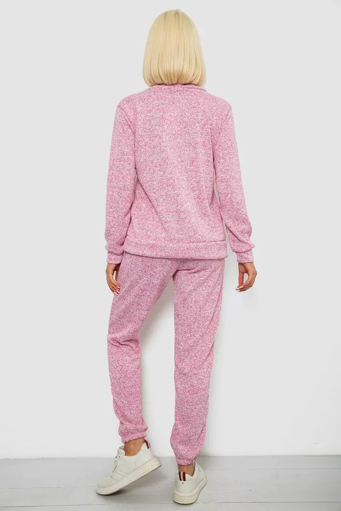 Купити Костюм жіночий повсякденний, колір рожевий, 257R123 - Фото №4