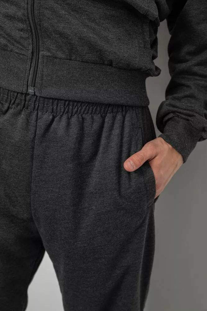 Купити Спортивний костюм чоловічий двонитка, колір сірий, 244R9167 - Фото №6