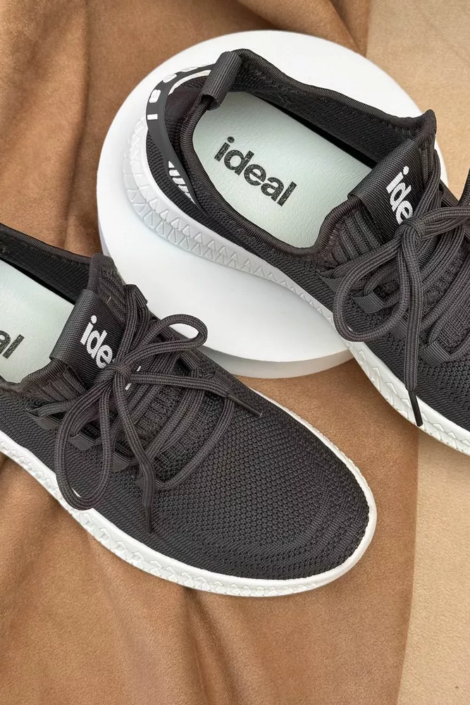 Купити Кросівки чоловічі текстиль, колір темно-сірий, 243R779-1 оптом - Фото №2