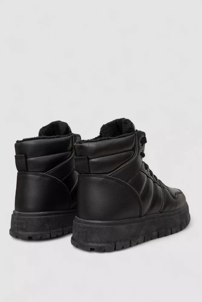 Купити Кросівки жіночі зимові, колір чорний, 248RBL2 - Фото №4