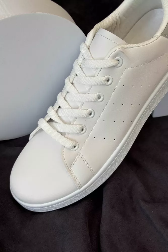 Купити Кеди чоловічі, колір біло-сірий, 248RR220 - Фото №2