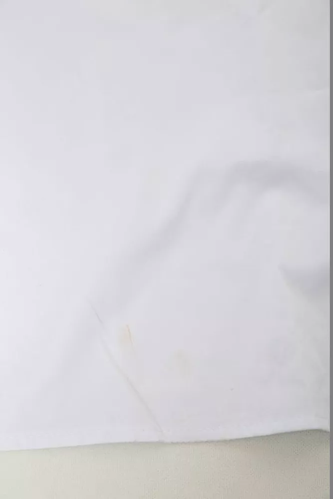 Купити Блуза однотонна  -уцінка, колір білий, 230R232-1-U-2 оптом - Фото №6