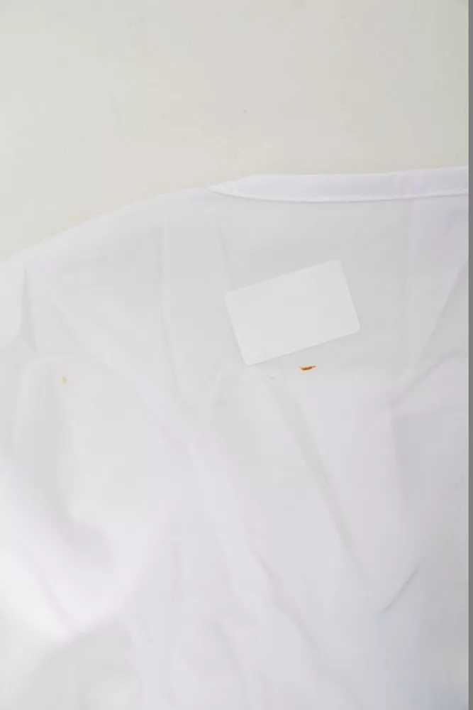 Купить Блуза однотонная  -уценка, цвет белый, 230R1122-3-U-9 - Фото №6