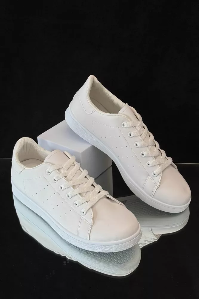 Купити Кеди чоловічі, колір білий, 248RR220 - Фото №2