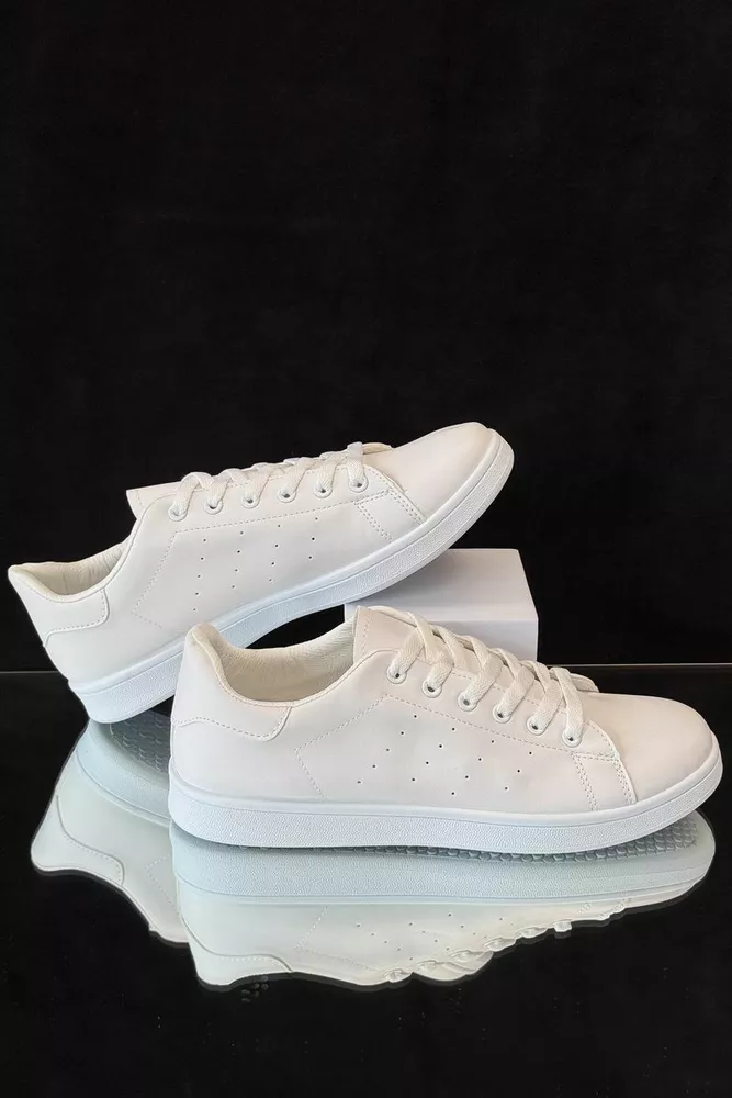 Купити Кеди чоловічі, колір білий, 248RR220 - Фото №3