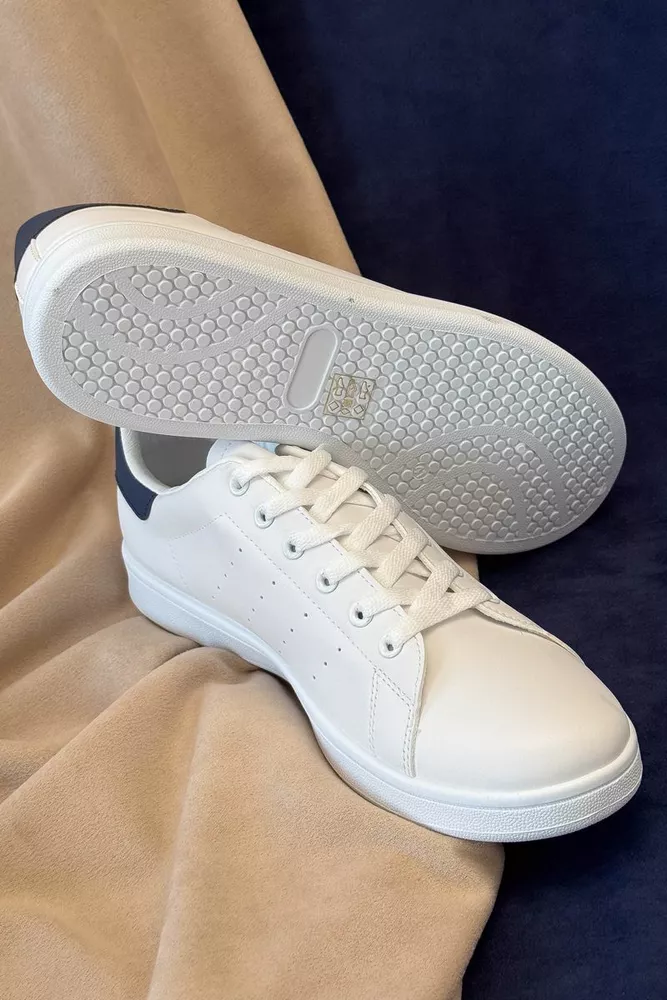 Купити Кеди чоловічі, колір біло-синій, 248RR220 - Фото №5