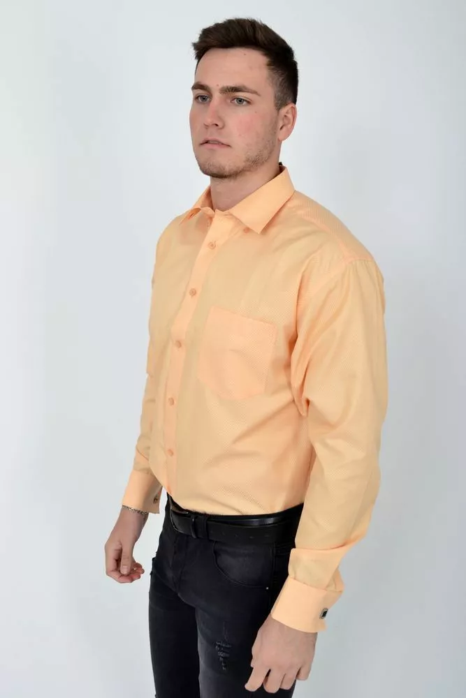Купити Сорочка  - уцінка, колір пісочний, 300-1-U - Фото №3