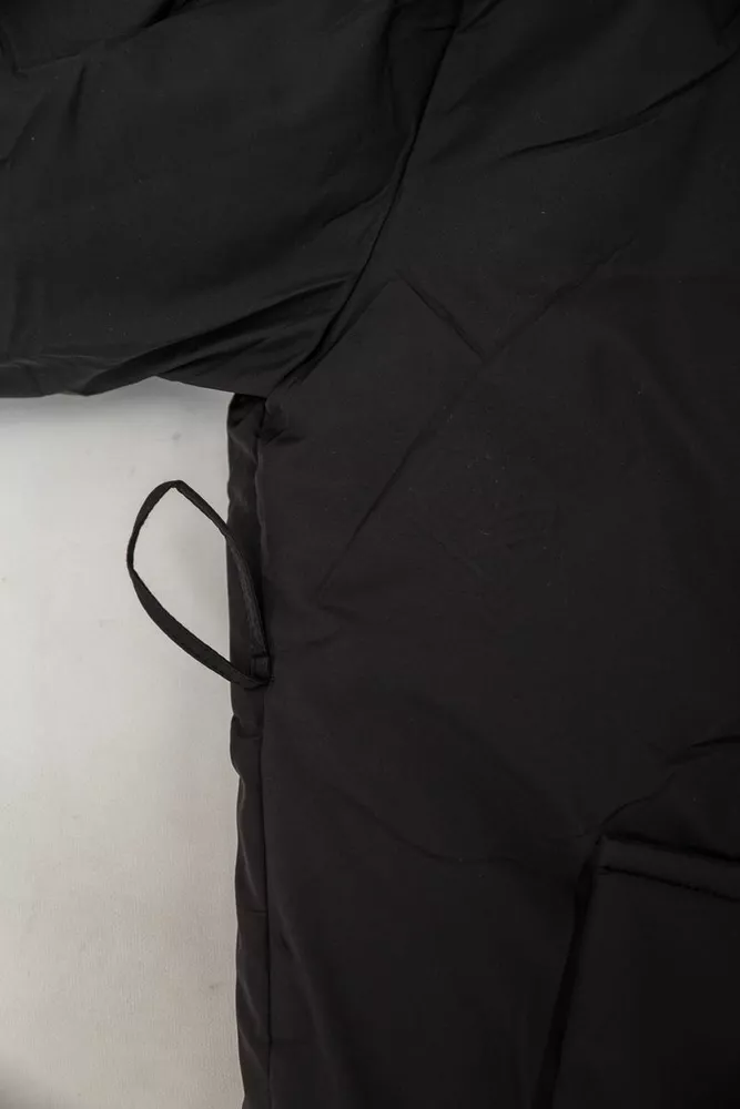 Купити Куртка жіноча зимова  уцінка, колір чорний, 244R5609-U - Фото №9