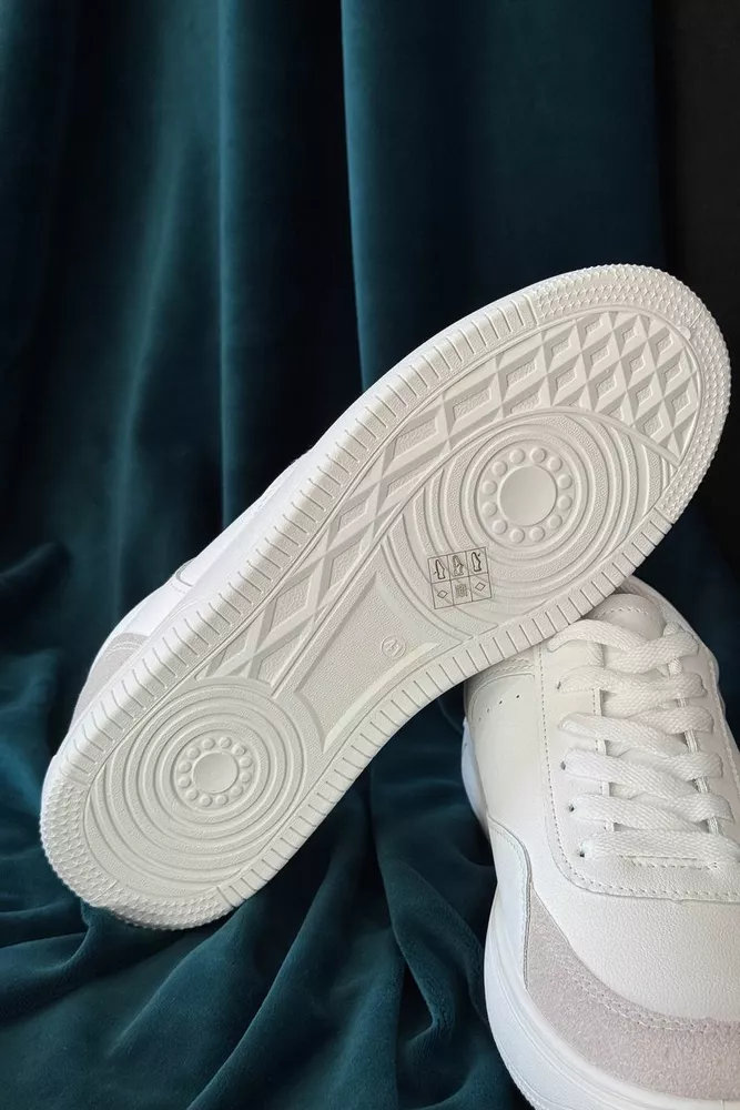 Купити Кеди чоловічі, колір біло-сірий, 248RR193-7R - Фото №5