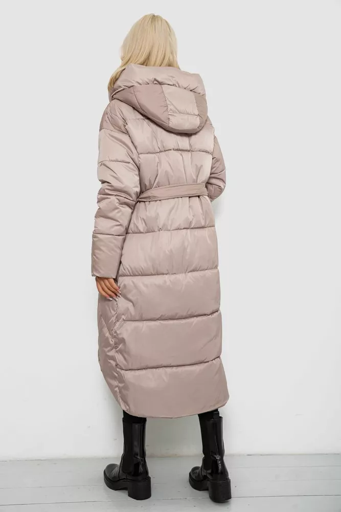 Купить Куртка женская зимняя  -уценка, цвет бежевый, 244R5618-U оптом - Фото №4