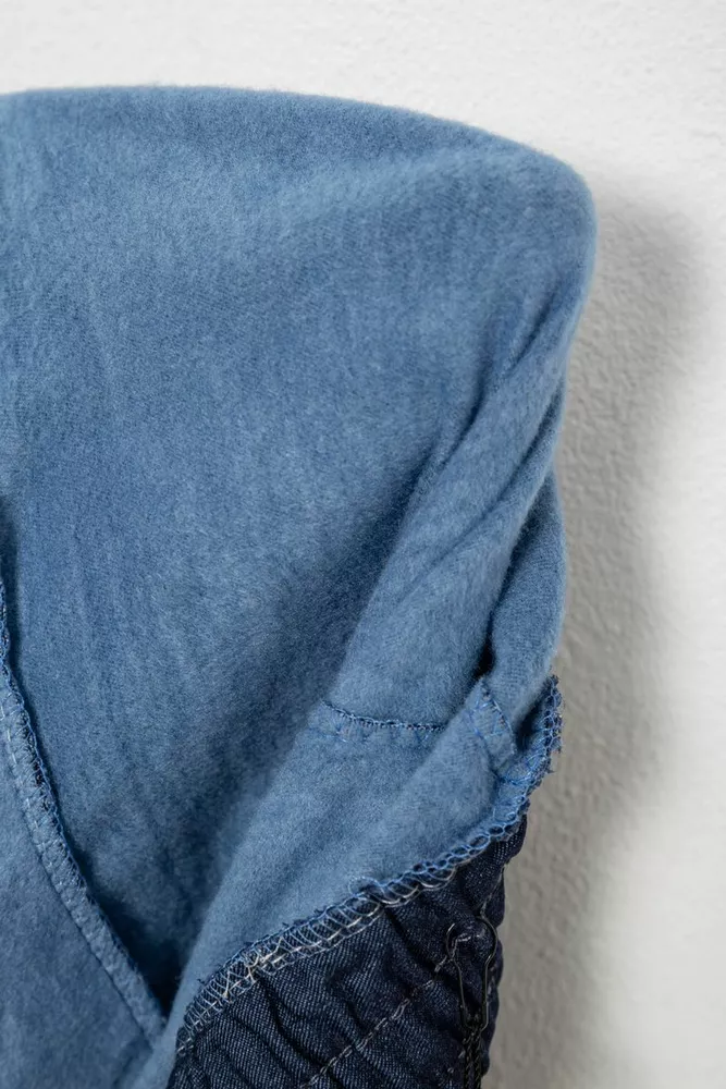 Купить Штаны женские утепленные  -уценка, цвет синий, 157R327-1-U - Фото №6