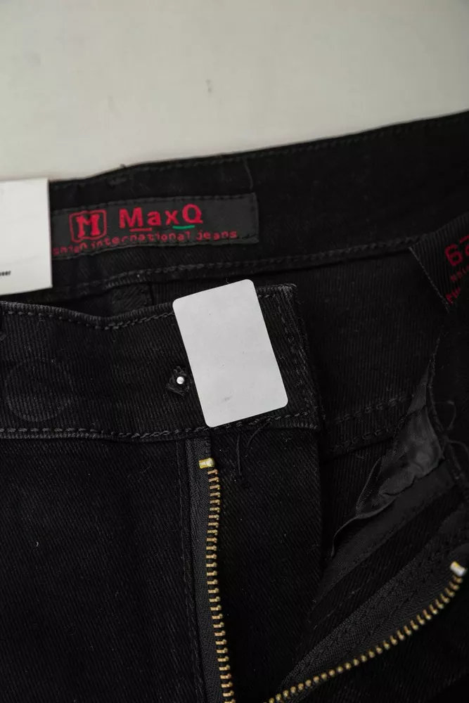 Купити Джинси жіночі MOM  -уцінка, колір чорний, 244R8527-U-2 - Фото №6