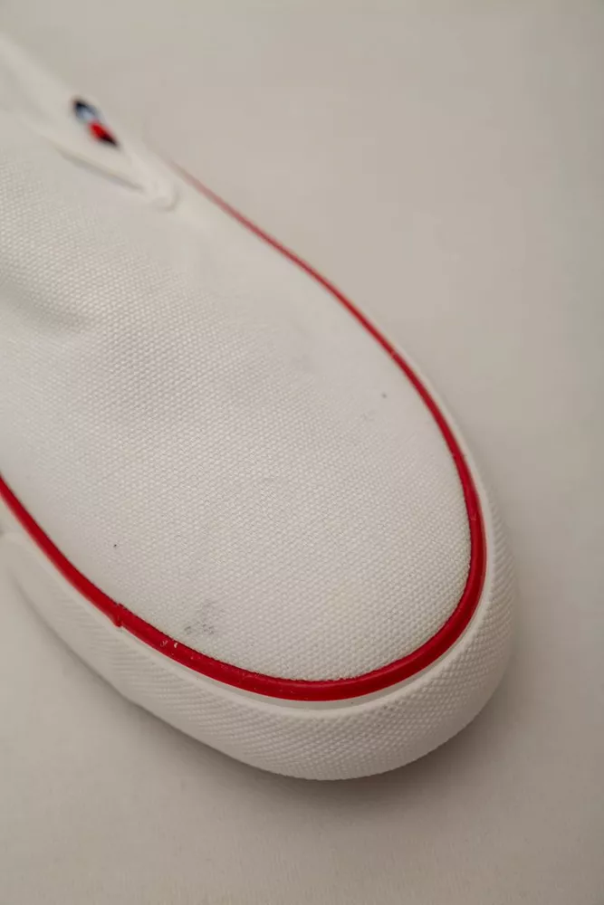 Купить Кеды мужские текстиль  -уценка, цвет белый, 248RLX02-U-35 - Фото №8