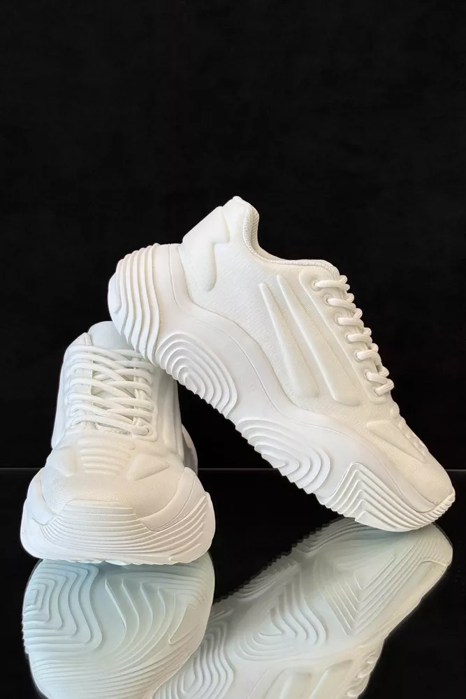 Купити Кросівки жіночі, колір білий, 248RCX1260 - Фото №1