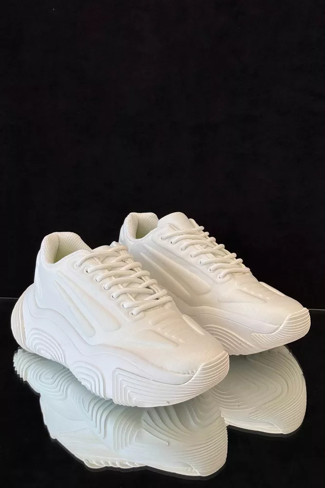 Купити Кросівки жіночі, колір білий, 248RCX1260 - Фото №3