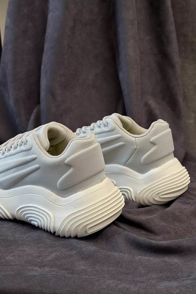 Купити Кросівки жіночі, колір сірий, 248RCX1260 оптом - Фото №3