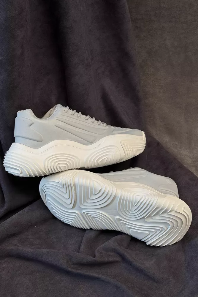 Купити Кросівки жіночі, колір сірий, 248RCX1260 оптом - Фото №4