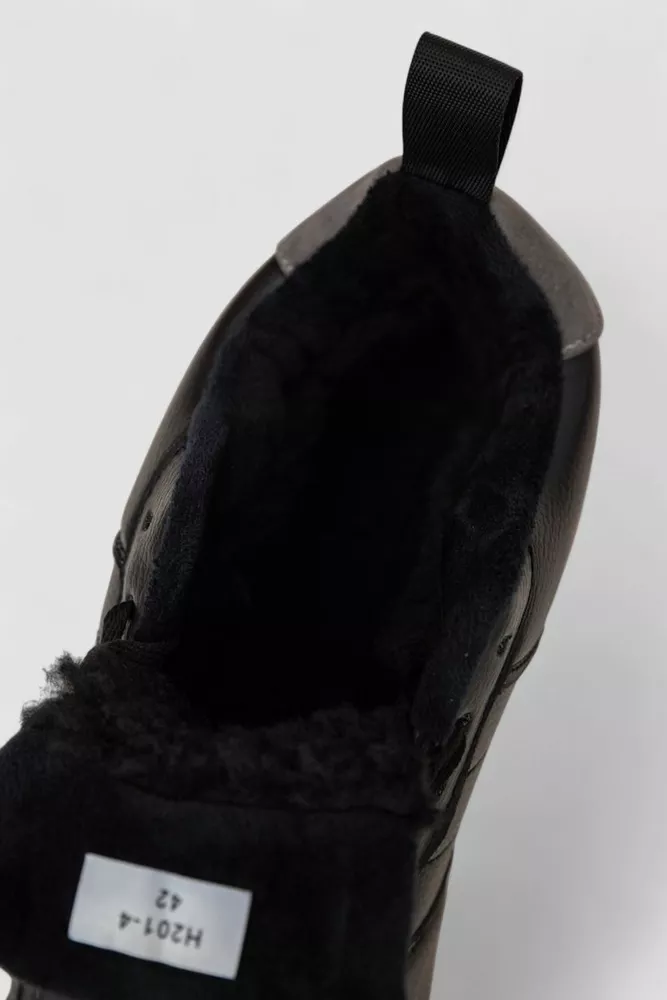 Купить Кроссовки мужские зимние на меху, цвет черно-оранжевый, 248RH201 - Фото №6