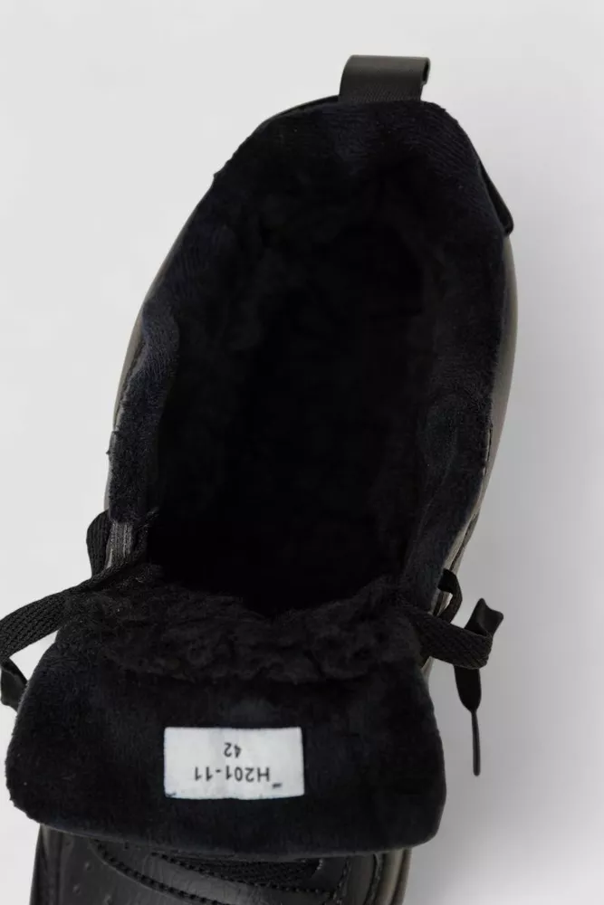 Купити Кросівки чоловічі зимові на хутрі, колір чорно-бежевий, 248RH201 - Фото №6