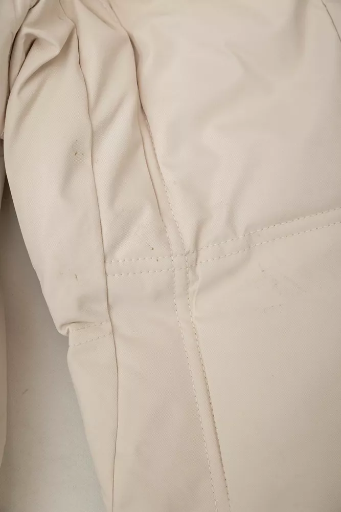 Купить Куртка женская зимняя  -уценка, цвет светло-бежевый, 244R8832-U - Фото №8