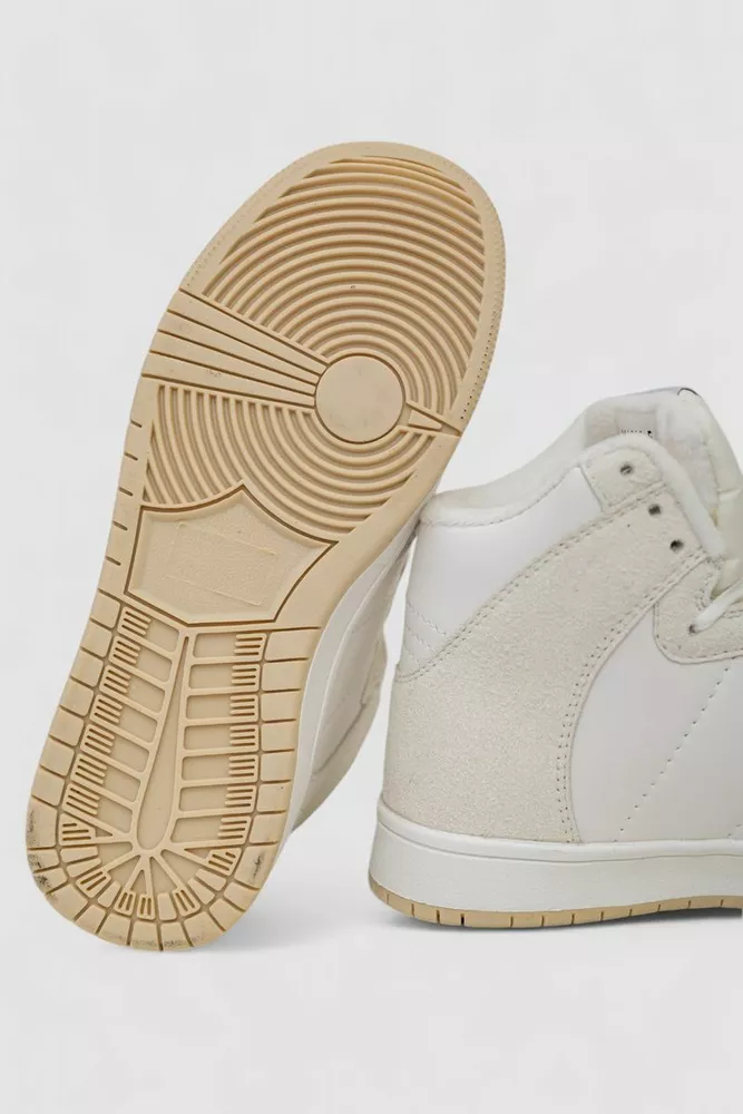 Купить Кроссовки женские зимние на меху  -уценка, цвет бело-бежевый, 248RH1060-5-U-5 - Фото №7