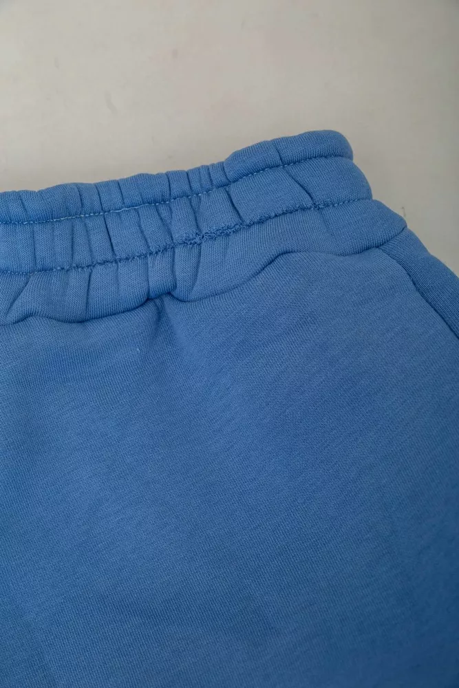 Купить Спортивный костюм женский на флисе  -уценка, цвет джинс, 238R5715-1-U - Фото №7