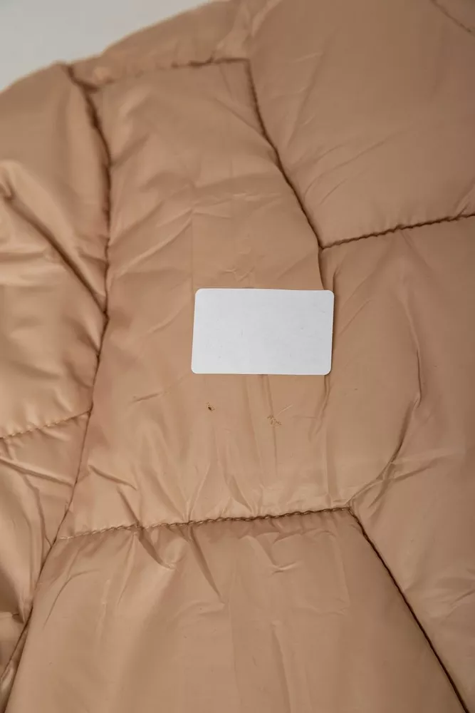 Купить Куртка женская зимняя короткая  -уценка, цвет бежевый, 244R865-U-2 оптом - Фото №9