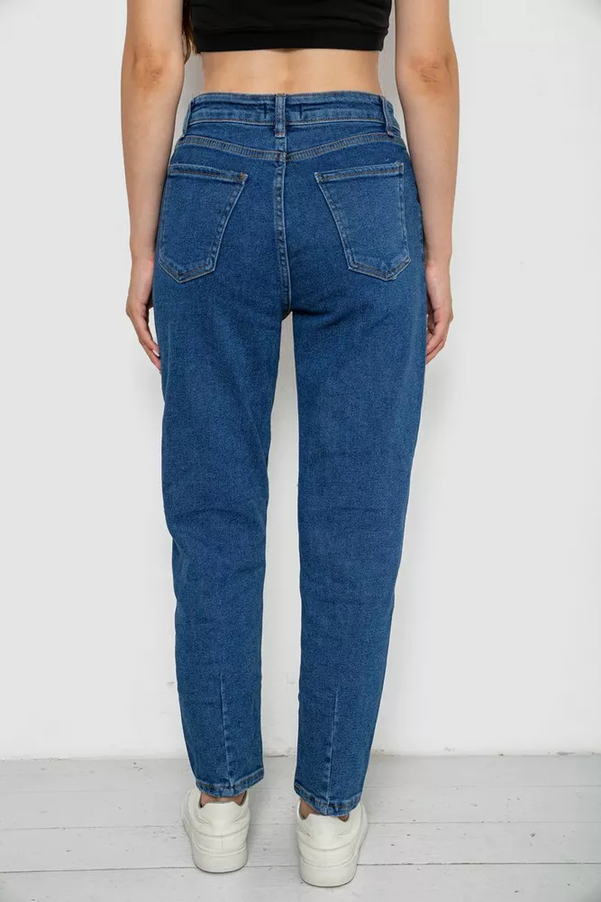 Купить Джинсы женские  -уценка, цвет синий, 244R1030-U - Фото №4