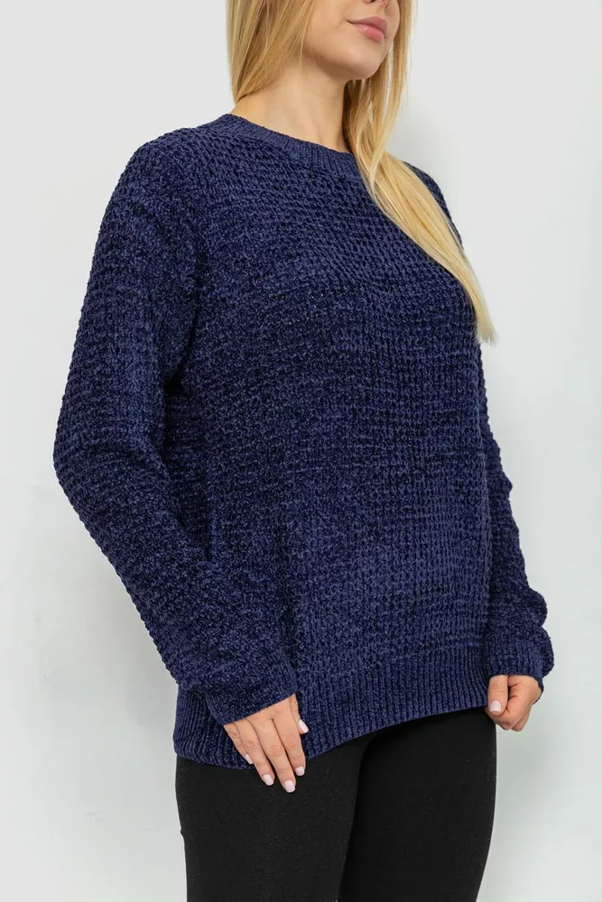 Купити Светр жіночий, колір темно-синій, 221R20PCS01 - Фото №4