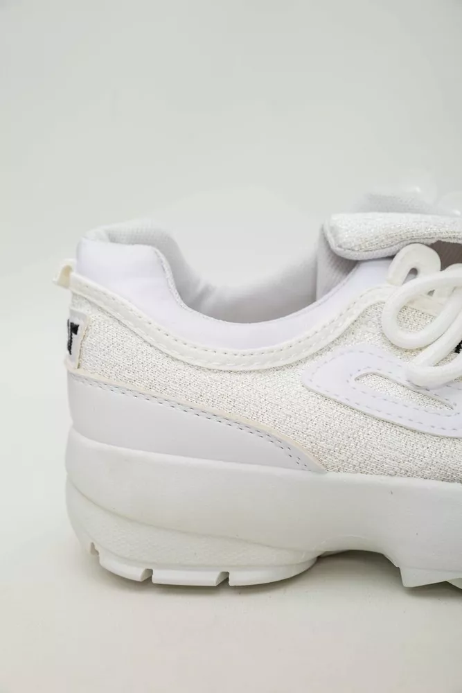Купити Кросівки жіночі  -уцінка, колір білий, 243R4855-U-21 - Фото №6