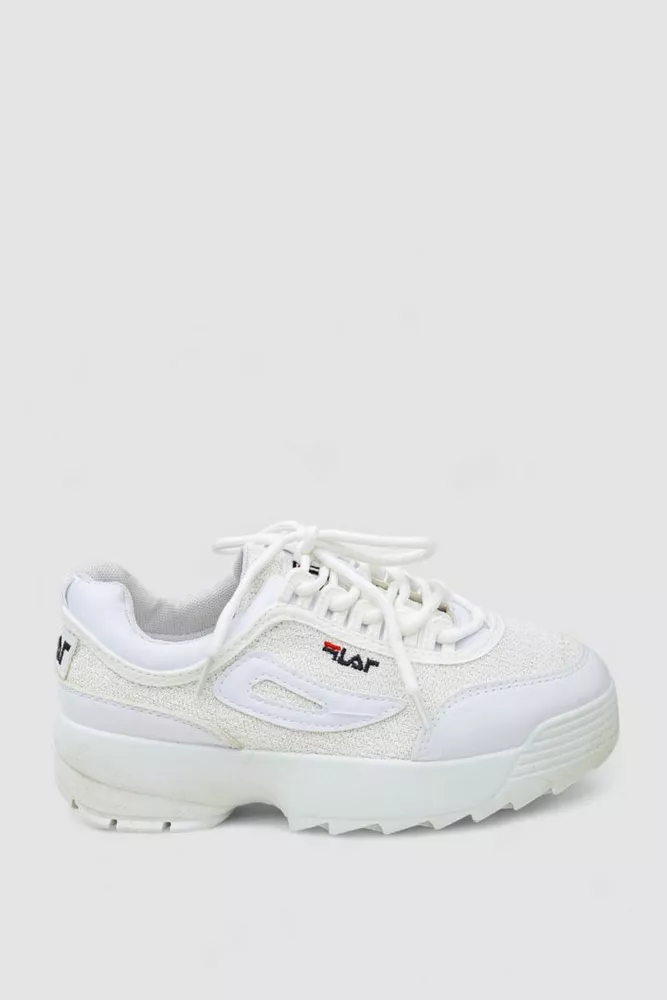 Купити Кросівки жіночі  -уцінка, колір білий, 243R4855-U-21 - Фото №1