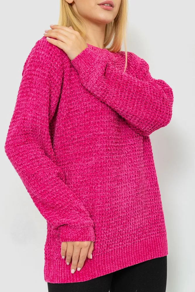 Купити Светр жіночий, колір малиновий, 221R20PCS01 оптом - Фото №4