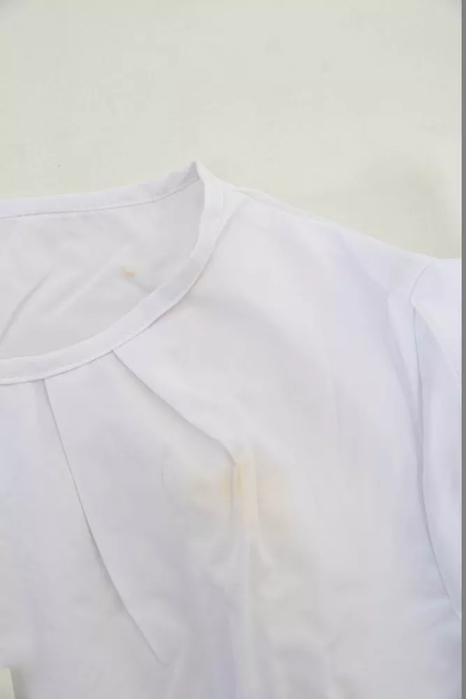 Купить Блуза однотонная  -уценка, цвет белый, 230R1122-3-U-11 оптом - Фото №6