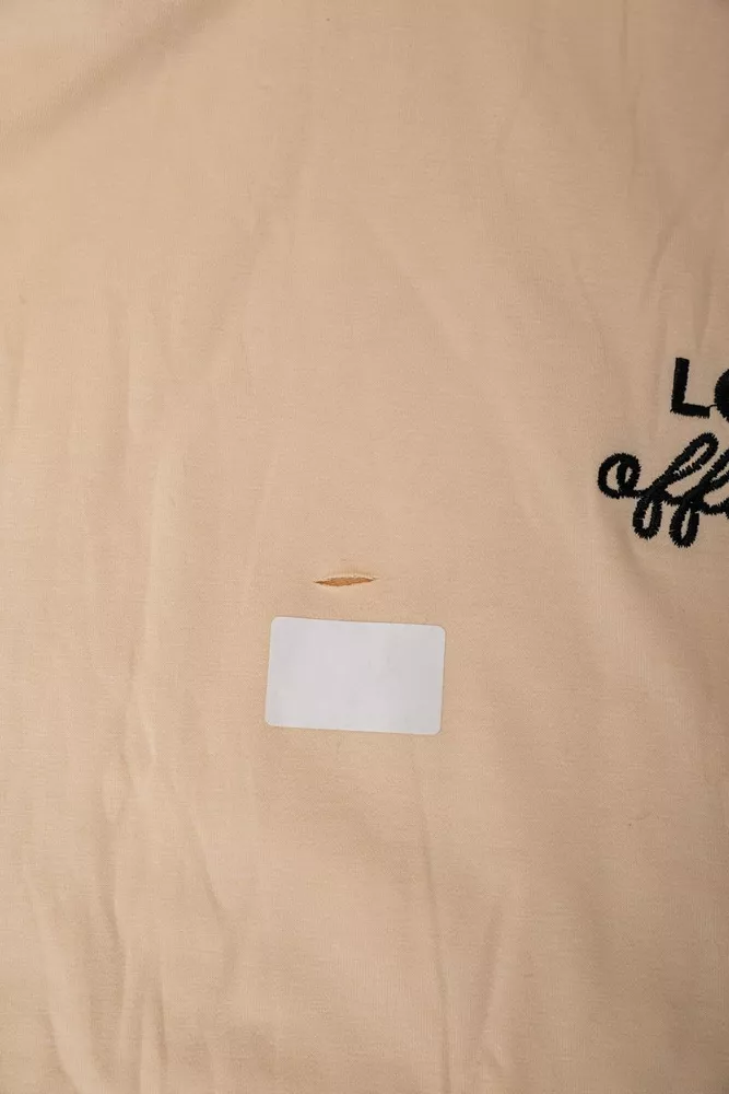 Купить Спортивный костюм женский двухнитка  -уценка, цвет бежевый, 214R1419-005-U-14 - Фото №7