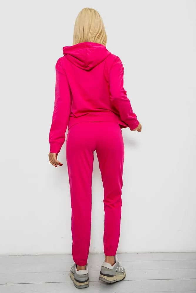 Купить Спортивный костюм женский двухнитка  -уценка, цвет розовый, 214R1419-005-U-11 - Фото №4