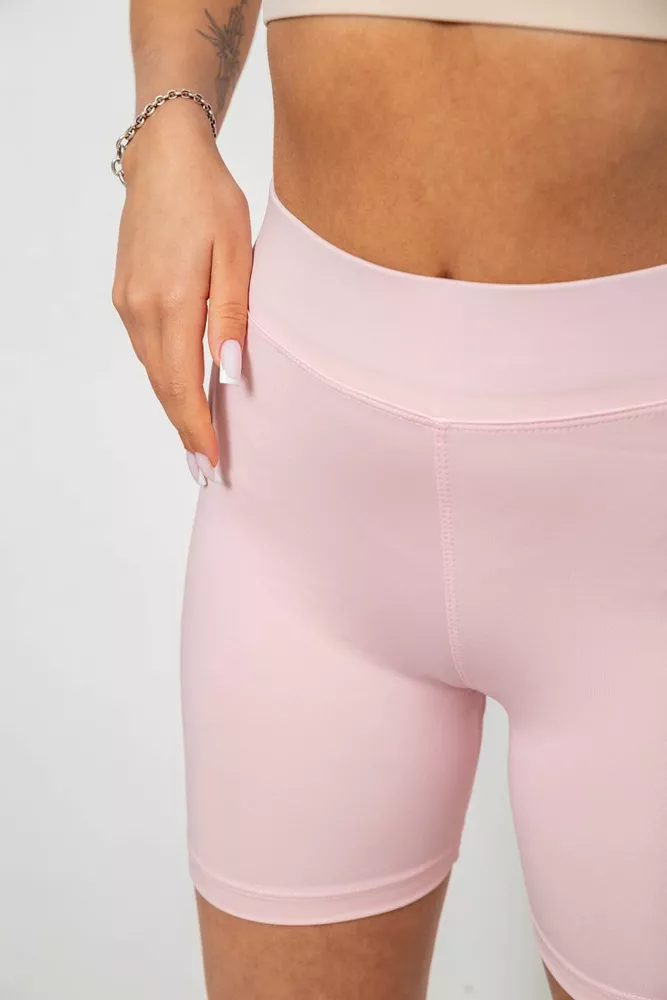 Купить Велотреки женские однотонные, цвет розовый, 214R920 оптом - Фото №5